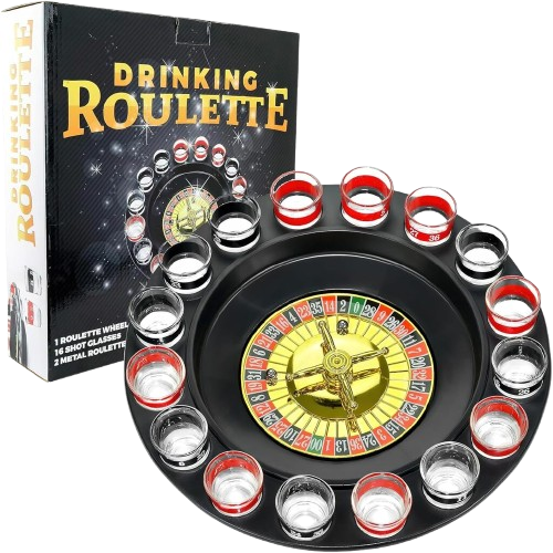 Drinking Roulette⬛🟥 ⏐ Would You Dare To Spin It?